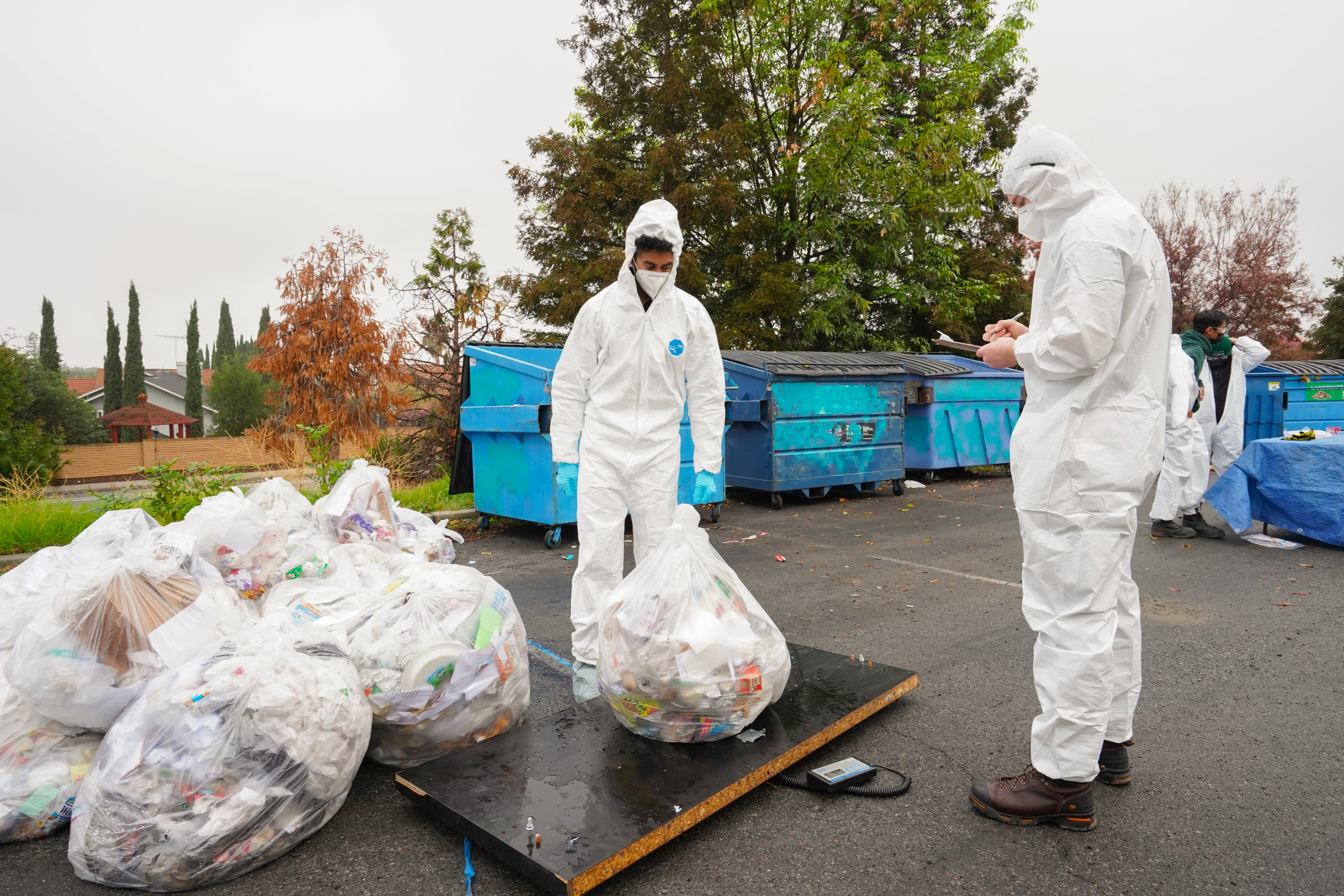 Waste Audit Evergreen Valley High School