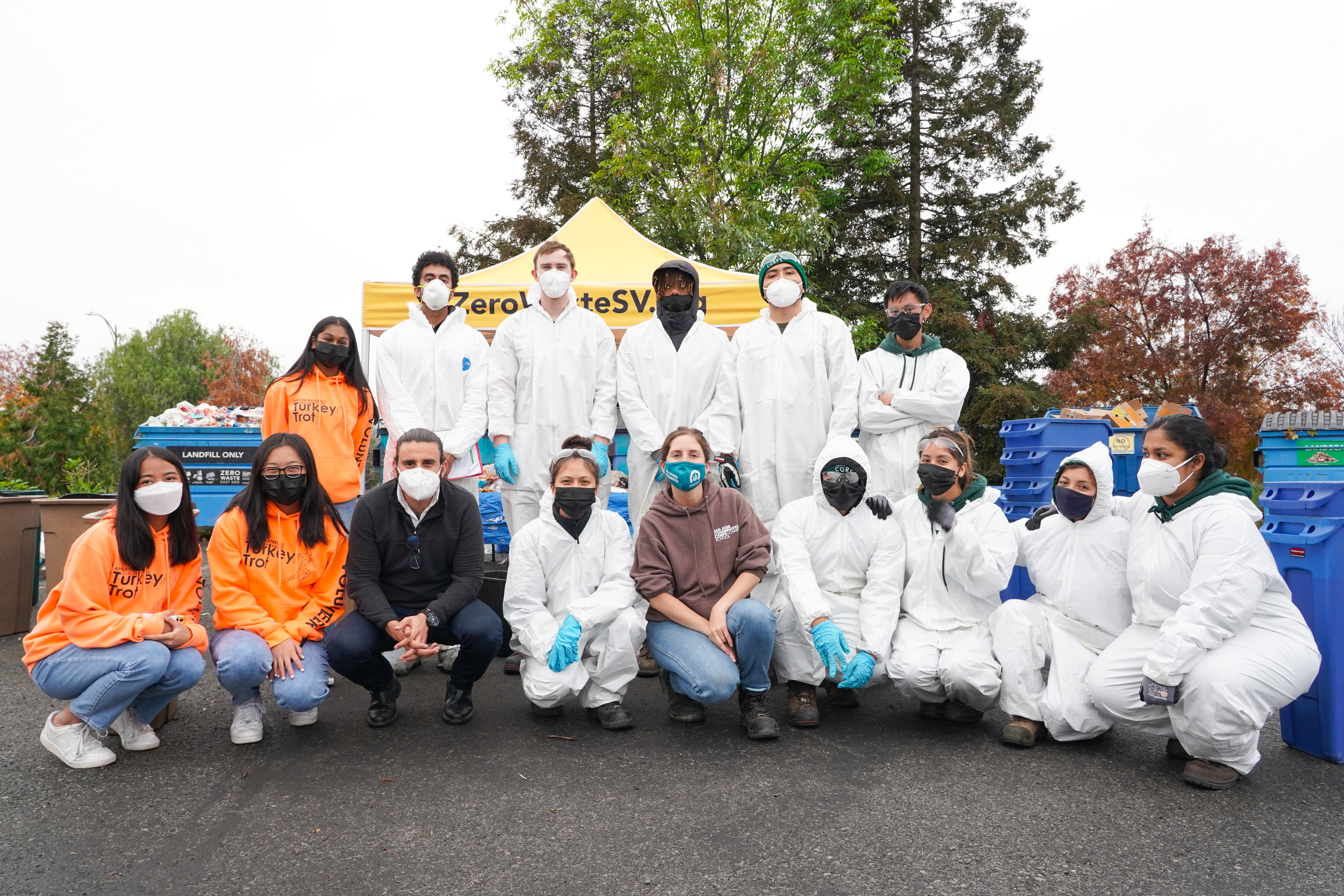 Waste Audit Evergreen Valley High School